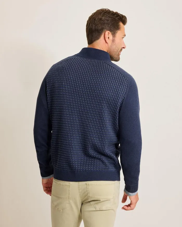 Tommy Bahama Sweaters Coastal Shores HalfZip Sweater Navy 8211 Men Tommy Bahama Sweaters Coastal Shores HalfZip Sweater Navy 8211 Men