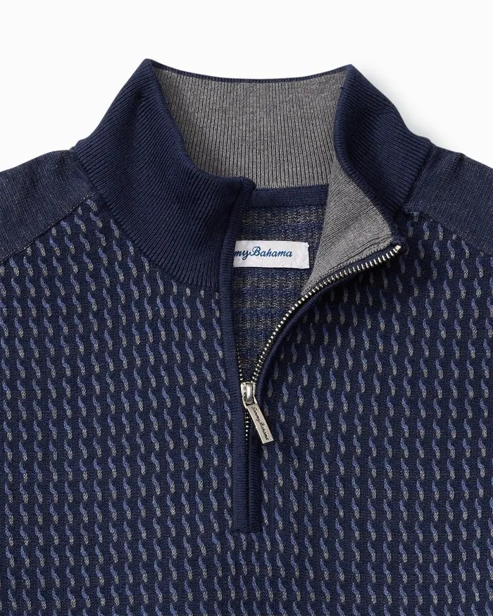 Tommy Bahama Sweaters Coastal Shores HalfZip Sweater Navy 8211 Men Tommy Bahama Sweaters Coastal Shores HalfZip Sweater Navy 8211 Men