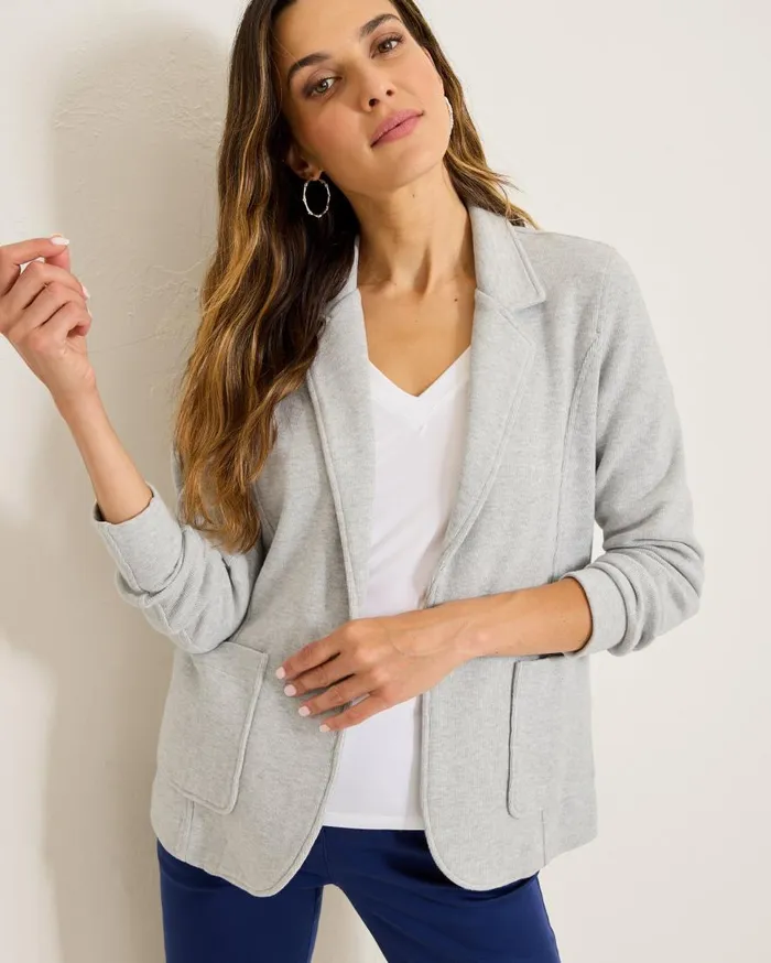 Tommy Bahama Sweatshirts Aruba Casual Blazer Summer Grey Hthr 8211 Women Tommy Bahama Sweatshirts Aruba Casual Blazer Summer Grey Hthr 8211 Women