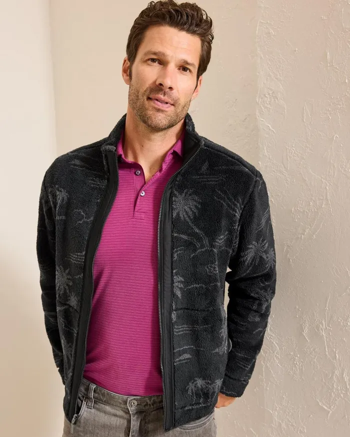 Tommy Bahama Sweatshirts Twilight Shore Reversible FullZip Jacket Black 8211 Men Tommy Bahama Sweatshirts Twilight Shore Reversible FullZip Jacket Black 8211 Men