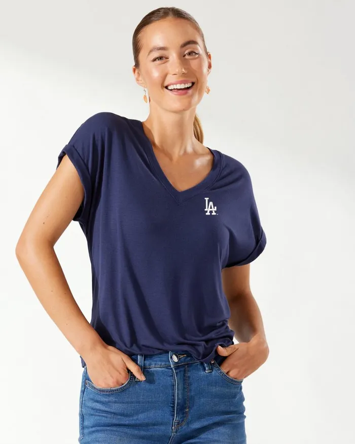 Tommy Bahama Tops and Shirts MLB Kauai Jersey TShirt Losangelesdodgers 8211 Women