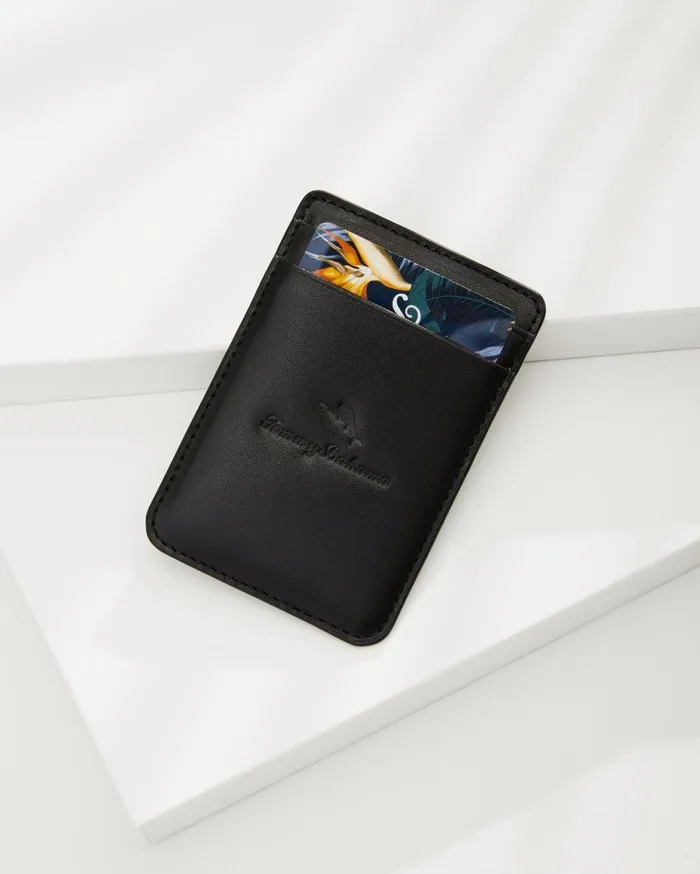 Tommy Bahama Wallets and Tech Accessories MagSafe Phone Wallet Black 8211 Men