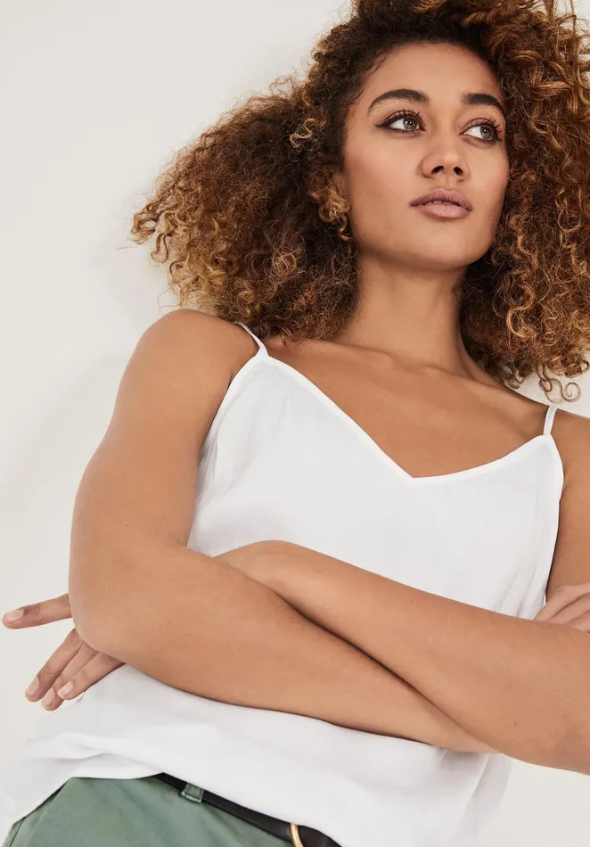 Tops and TShirts Women Hush Essential Cami Ecru