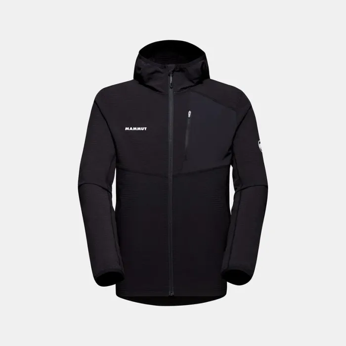 Tops Men Mammut Madris Light ML Hooded Jacket Black