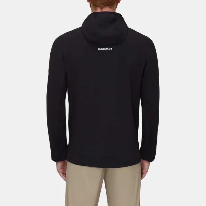 Tops Men Mammut Madris Light ML Hooded Jacket Black Tops Men Mammut Madris Light ML Hooded Jacket Black