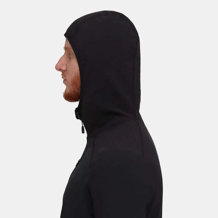 Tops Men Mammut Madris Light ML Hooded Jacket Black Tops Men Mammut Madris Light ML Hooded Jacket Black