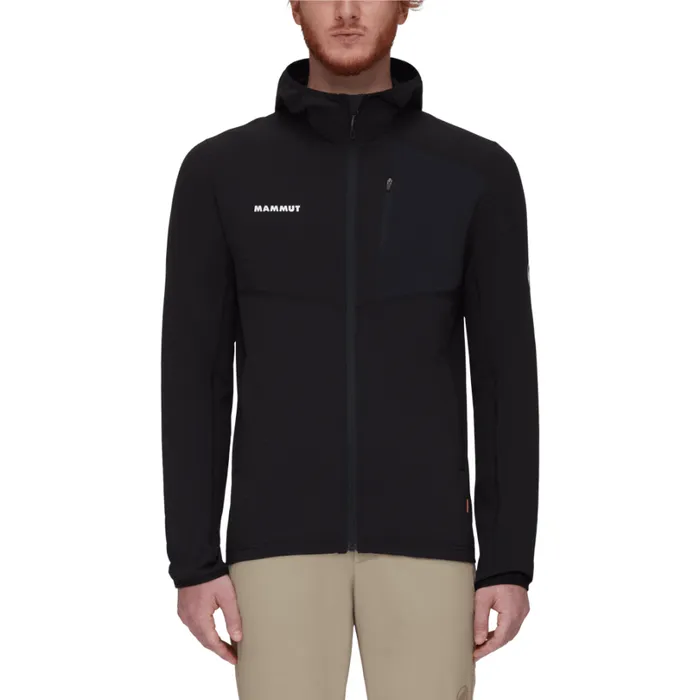 Tops Men Mammut Madris Light ML Hooded Jacket Black Tops Men Mammut Madris Light ML Hooded Jacket Black
