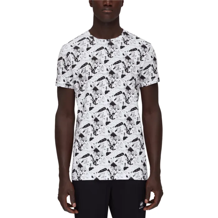 Tops Men Mammut Massone TShirt Climbing Scene Whiteblack Tops Men Mammut Massone TShirt Climbing Scene Whiteblack
