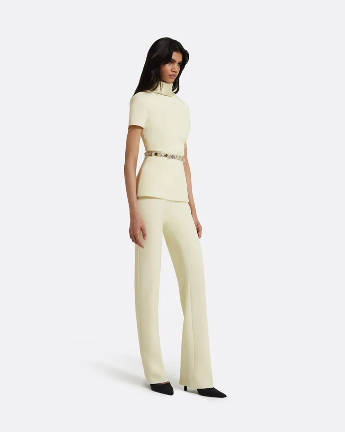Tops Safiyaa Women Elvan Embroidered Sorbet Top Sorbet