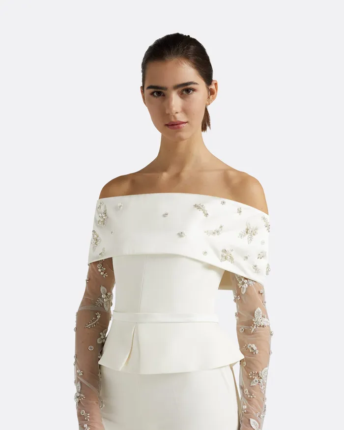 Tops Safiyaa Women Terre Ivory Top Ivory