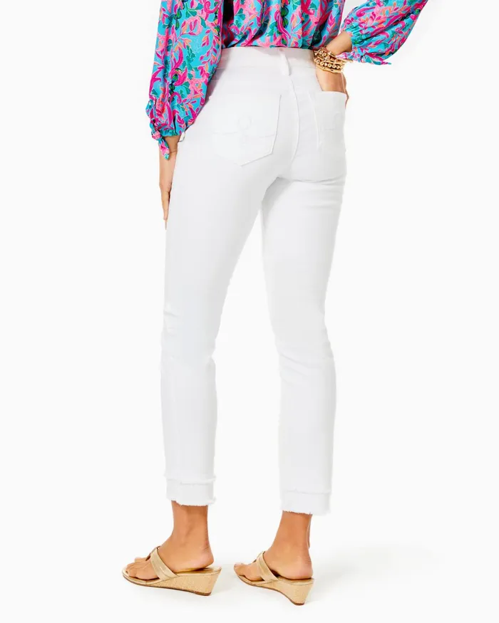 Tops Women Lilly Pulitzer Bekah 34 Sleeve Eyelet Top Resort White Funflower Eyelet Tops Women Lilly Pulitzer Bekah 34 Sleeve Eyelet Top Resort White Funflower Eyelet