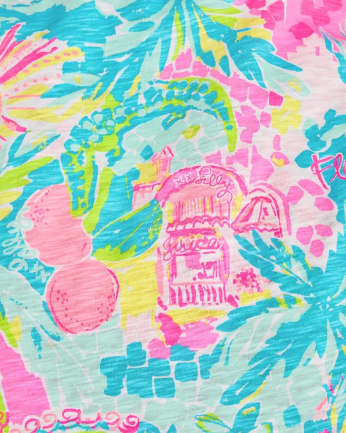 Tops Women Lilly Pulitzer Etta VNeck Top Multi Sunshine State Of Mind Tops Women Lilly Pulitzer Etta VNeck Top Multi Sunshine State Of Mind