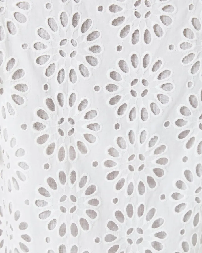 Tops Women Lilly Pulitzer Jerilynn Flutter Sleeve Eyelet Top Resort White Oversized Pinwheel Eyelet Tops Women Lilly Pulitzer Jerilynn Flutter Sleeve Eyelet Top Resort White Oversized Pinwheel Eyelet