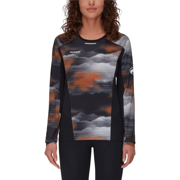 Tops Women Mammut Aenergy FL Longsleeve Light Fader Black
