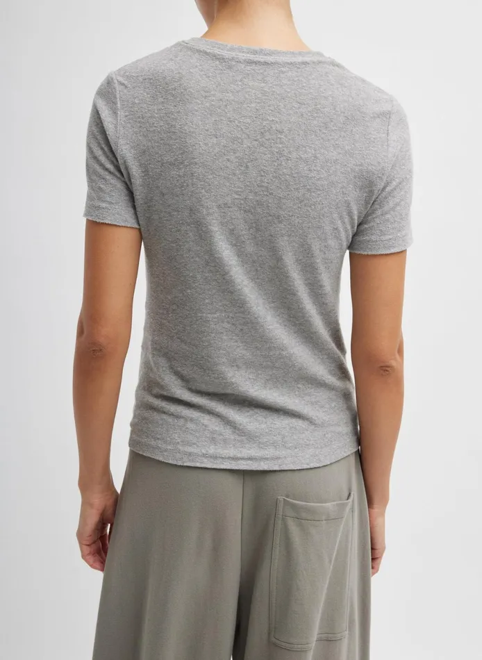 Tops Women Tibi Dry Loop Terry Baby TShirt