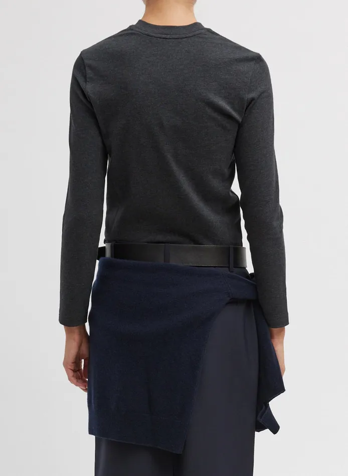 Tops Women Tibi Perfect TShirt Shrunken VNeck