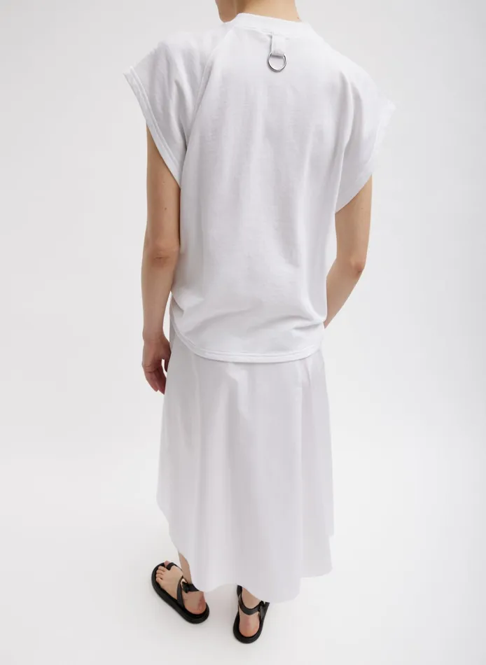 Tops Women Tibi Summer Sweatshirting Sleeveless Easy Top