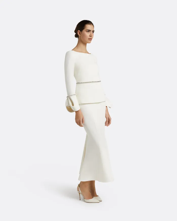Tottie Ivory Top Ivory Tops Safiyaa Women