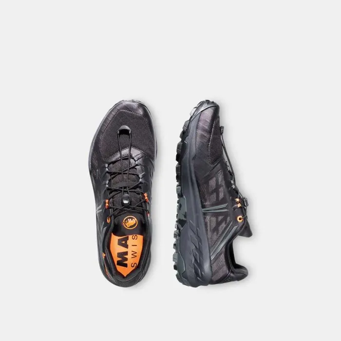 Trail Running Shoes Men Mammut Sertig TR Low GTX Blackdark Steel Trail Running Shoes Men Mammut Sertig TR Low GTX Blackdark Steel