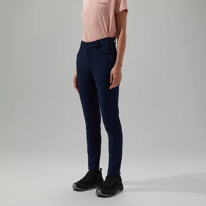 Trousers and Pants Women Berghaus Everyday Skinny Stretch Pant Blue Trousers and Pants Women Berghaus Everyday Skinny Stretch Pant Blue
