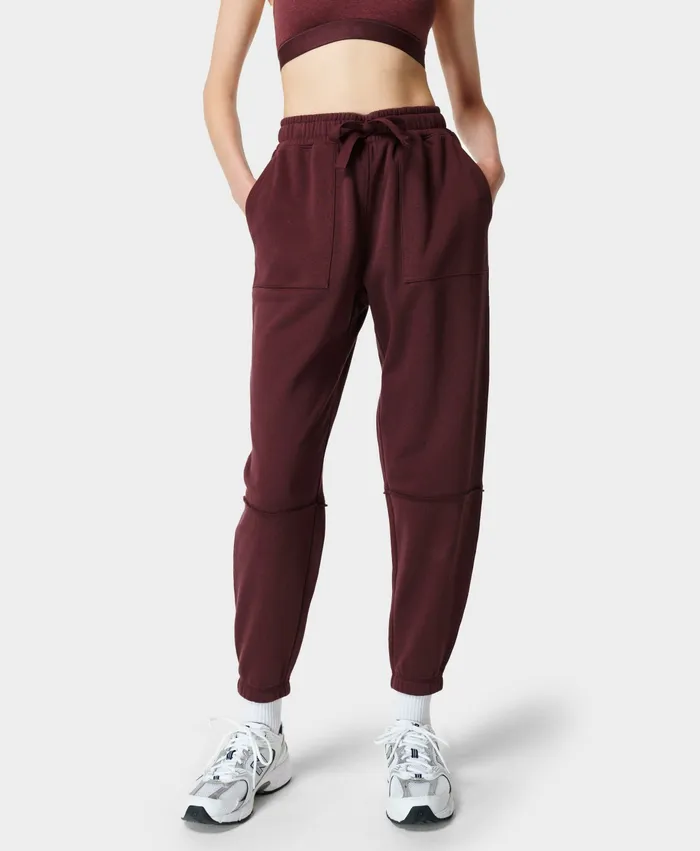 Trousers Sweaty Betty Women Revive Relaxed Jogger Umbra Red