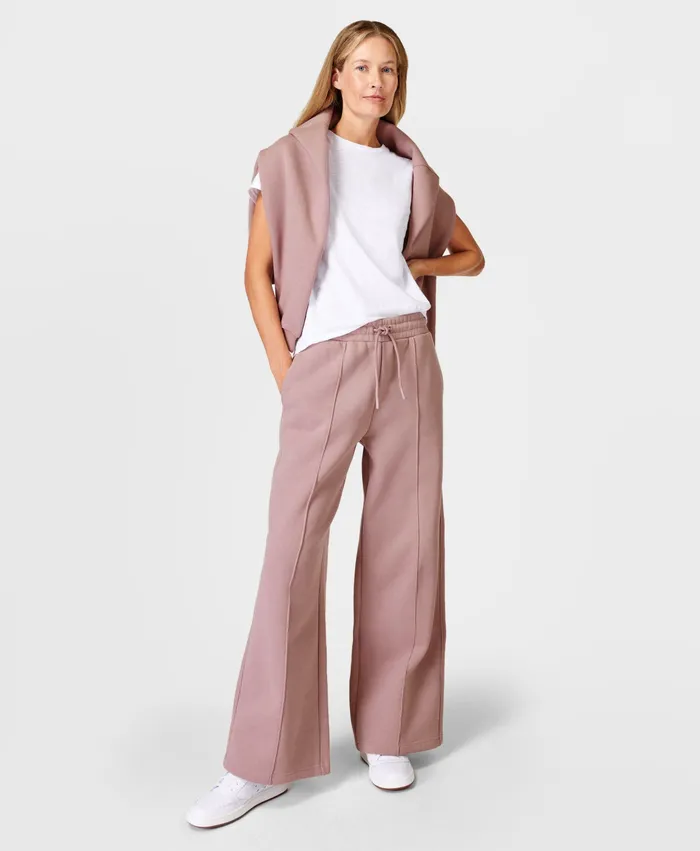 Trousers Women Sweaty Betty Powerhouse Track Trousers Dusk Pink