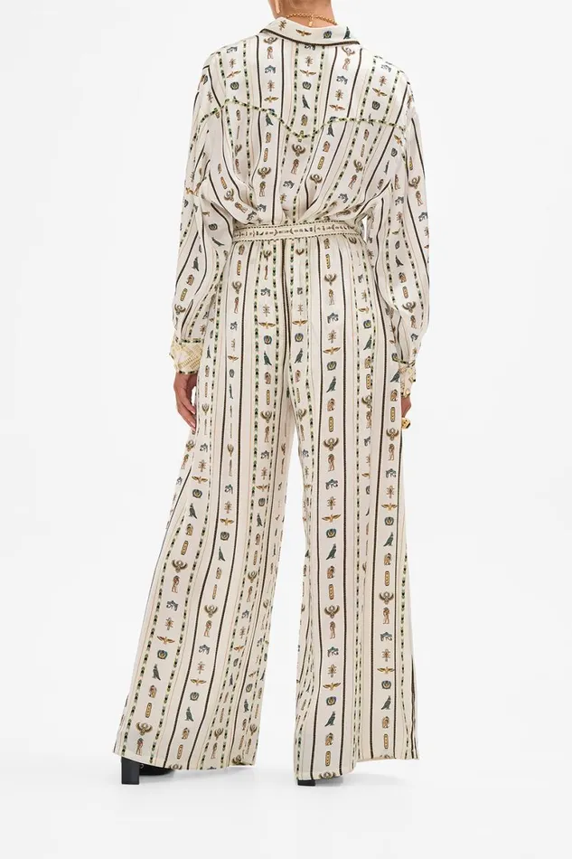TUCK FRONT PANT VALLEY OF THE QUEENS Valley Of The Queens Womens Camilla Pants