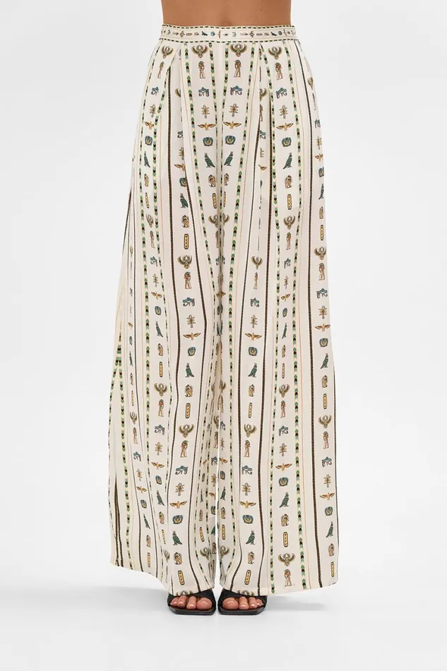 TUCK FRONT PANT VALLEY OF THE QUEENS Valley Of The Queens Womens Camilla Pants