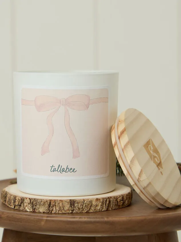 Tullabee Bow Candle White Women Altar039d State Mama