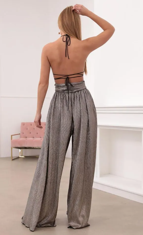 Two Piece Set Silver Women LUCY IN THE SKY Pants