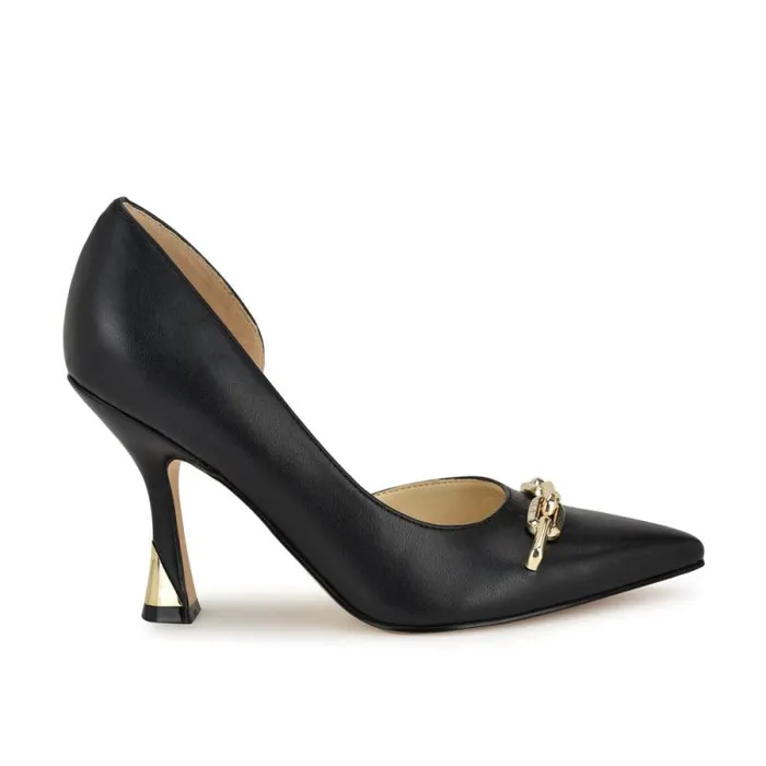 Vampe D039Orsay Chain Pumps Black Women Nine West Heels
