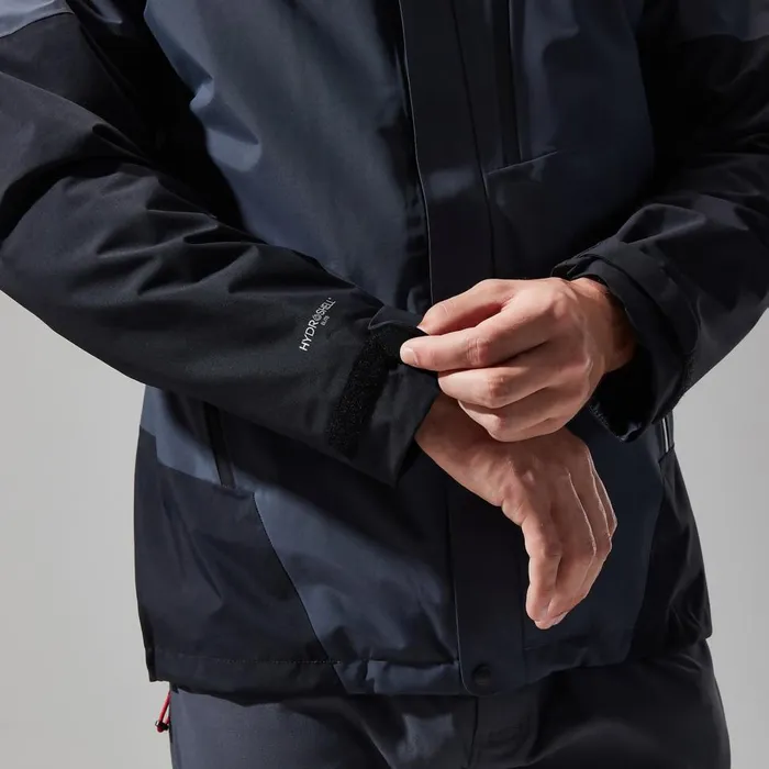 Waterproof Men Berghaus Arran Gemini 3in1 Jacket 8211 Dark GreyBlack