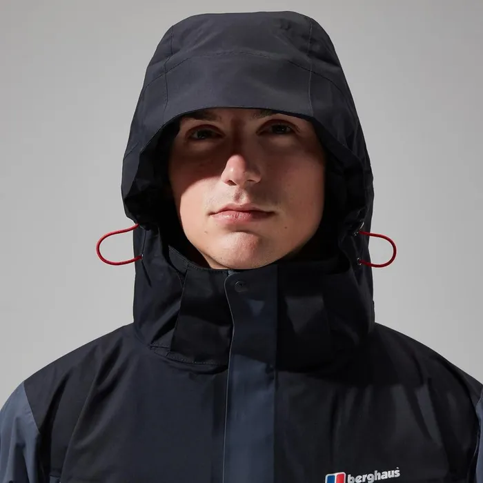 Waterproof Men Berghaus Arran Gemini 3in1 Jacket 8211 Dark GreyBlack
