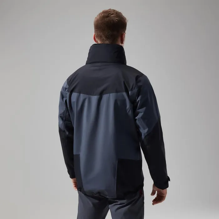 Waterproof Men Berghaus Arran Gemini 3in1 Jacket 8211 Dark GreyBlack