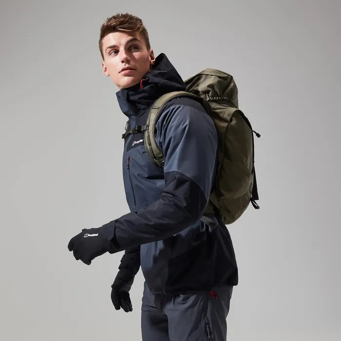 Waterproof Men Berghaus Arran Gemini 3in1 Jacket 8211 Dark GreyBlack