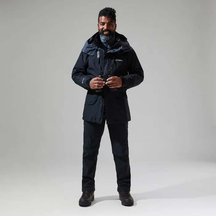 Waterproof Men Berghaus Cornice InterActive Jacket 8211 Black