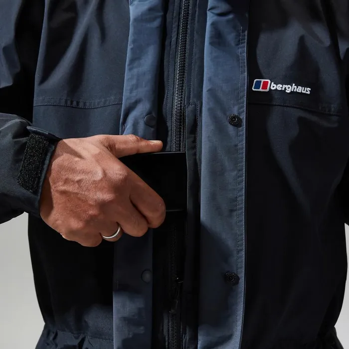 Waterproof Men Berghaus Cornice InterActive Jacket 8211 Black