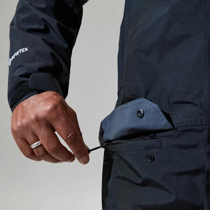 Waterproof Men Berghaus Cornice InterActive Jacket 8211 Black