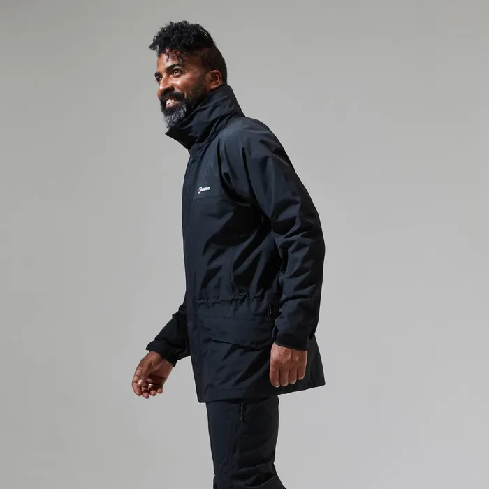 Waterproof Men Berghaus Cornice InterActive Jacket 8211 Black