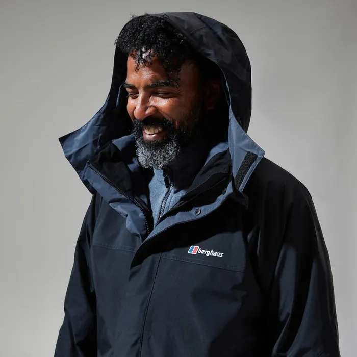 Waterproof Men Berghaus Cornice InterActive Jacket 8211 Black