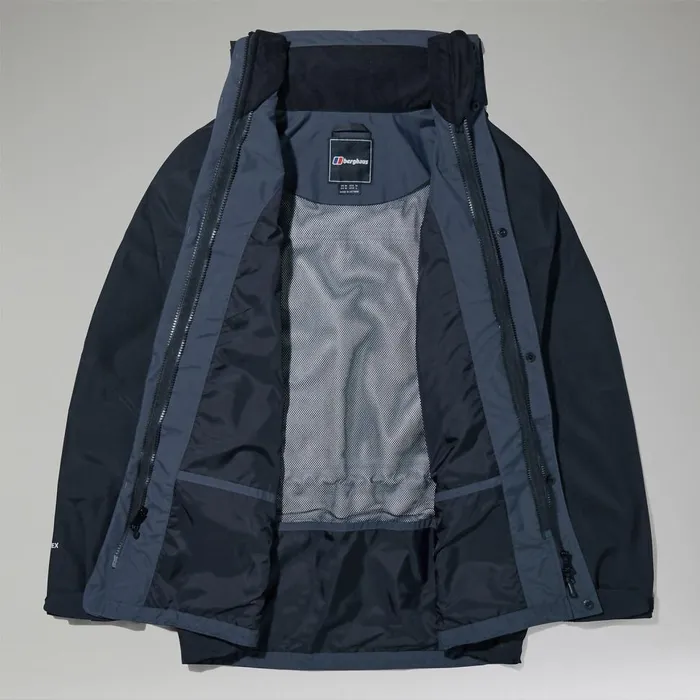 Waterproof Men Berghaus Cornice InterActive Jacket 8211 Black