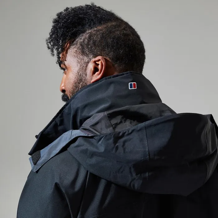 Waterproof Men Berghaus Cornice InterActive Jacket 8211 Black