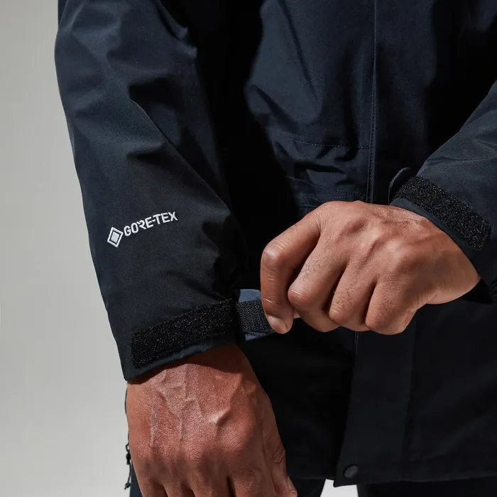 Waterproof Men Berghaus Cornice InterActive Jacket 8211 Black