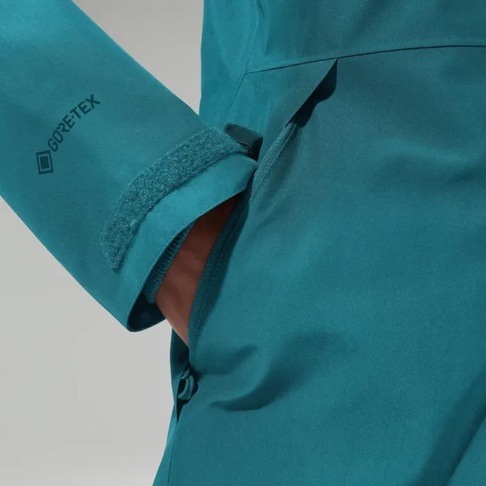 Waterproof Women Berghaus Bramblfell InterActive GoreTex Waterproof Jacket Blue