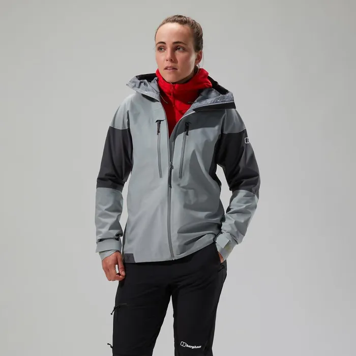Waterproof Women Berghaus MTN Guide Alpine Pro Jacket 8211 Grey