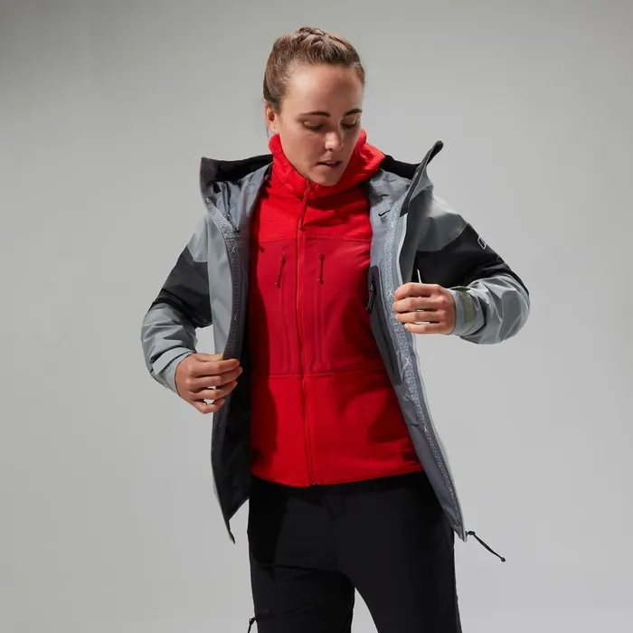 Waterproof Women Berghaus MTN Guide Alpine Pro Jacket 8211 Grey