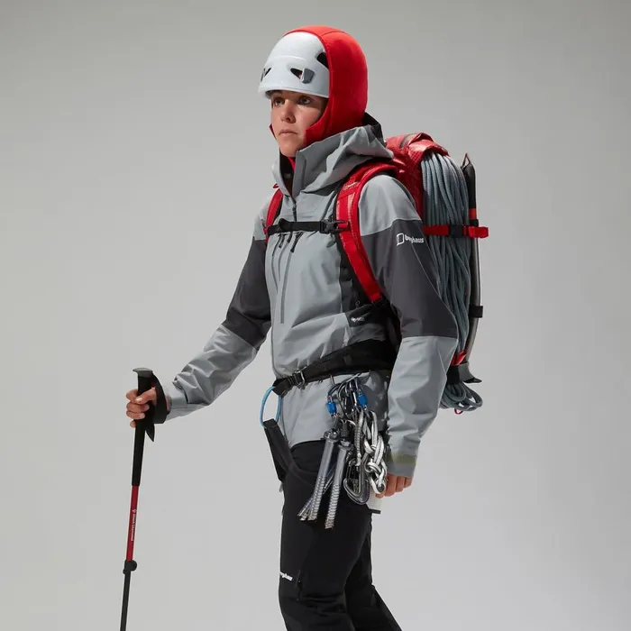 Waterproof Women Berghaus MTN Guide Alpine Pro Jacket 8211 Grey