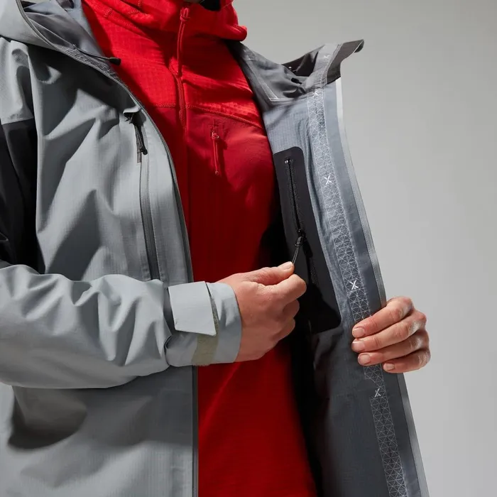 Waterproof Women Berghaus MTN Guide Alpine Pro Jacket 8211 Grey