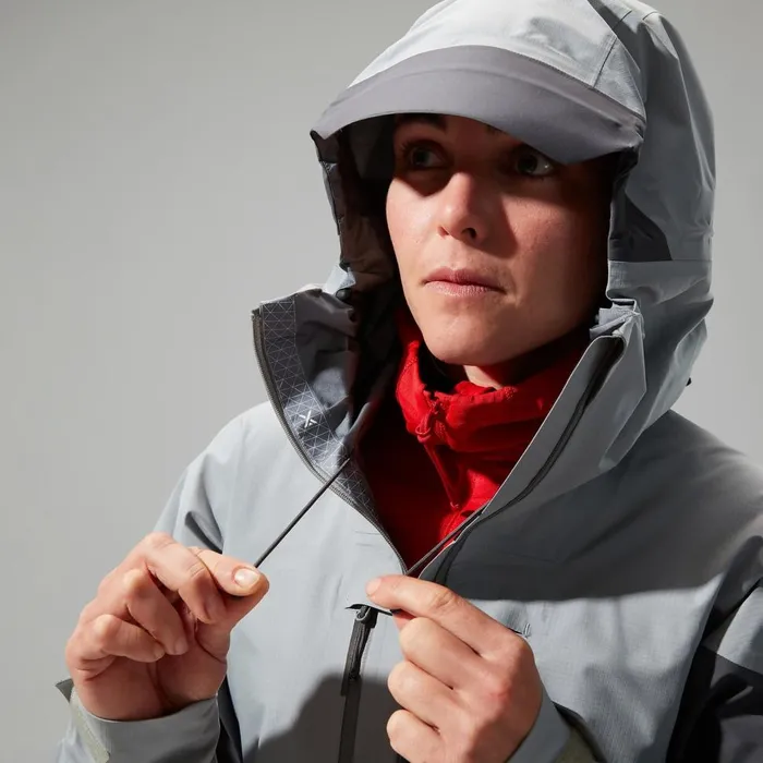 Waterproof Women Berghaus MTN Guide Alpine Pro Jacket 8211 Grey