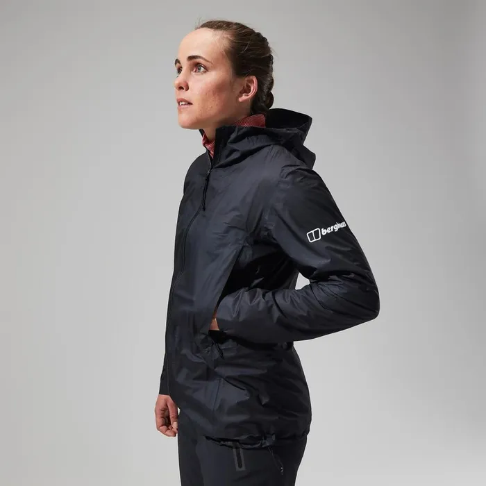 Waterproof Women Berghaus MTN Guide Hyper Alpha Jacket 8211 Black